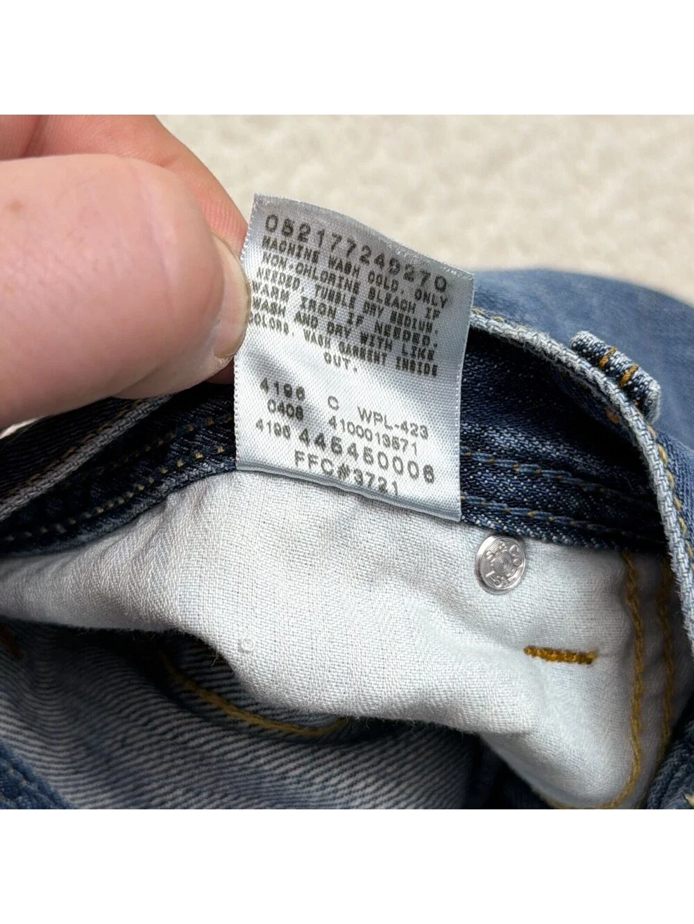 Levis SilverTab Loose Jeans Mens 34x32 Y2K Baggy Skate Denim 100% Cotton Rare